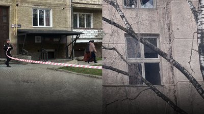 Наслідки атаки РФ у Франківську, вікно, скло