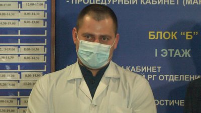 У Запоріжжі зробили перше щеплення від COVID-19 У Запоріжжі зробили перше щеплення від COVID-19