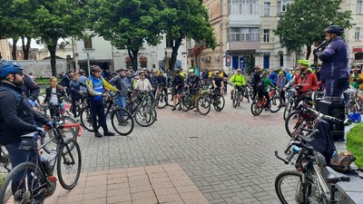 Вінниця в дванадцяте долучилась до Всеукраїнського Велодня Вінниця в дванадцяте долучилась до Всеукраїнського Велодня