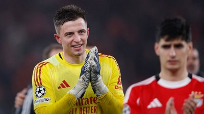 Анатолій Трубін після перемоги над "Реалом" у Лізі чемпіонів
