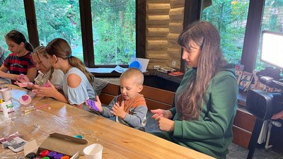 Табір для жінок та дітей з родин переселенців, військових та малозабезпечених сімей