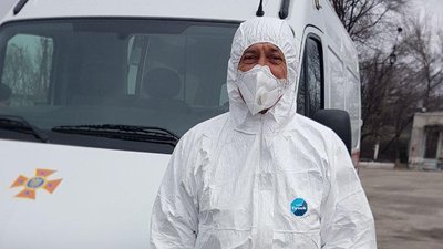 Коронавірус в Україні: Рятувальники Дніпропетровщини отримали спецкабінки, спецодяг та респіратори Коронавірус в Україні: Рятувальники Дніпропетровщини отримали спецкабінки, спецодяг та респіратори