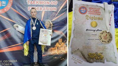Кропивничани виграли золоті та срібні медалі Кубку світу з таеквондо Кропивничани виграли золоті та срібні медалі Кубку світу з таеквондо
