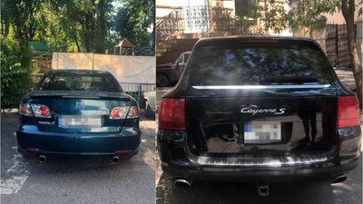 В підозрюваних вилучили 2 автомобілі, чорнові записи та техніку, що засвідчують про злочинну діяльність фігурантів справи. В підозрюваних вилучили 2 автомобілі, чорнові записи та техніку, що засвідчують про злочинну діяльність фігурантів справи.