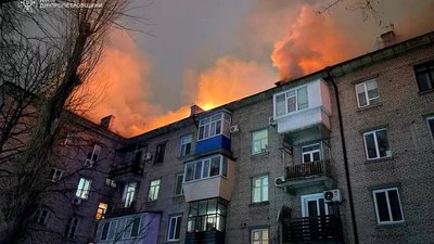 пожежа, Дніпро