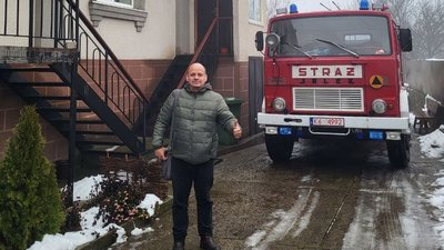 пожежний автомобіль від поляків пожежний автомобіль від поляків