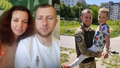 Доброволець з Тернополя приїхав у відпустку Доброволець з Тернополя приїхав у відпустку