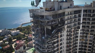 РФ атакувала багатоповерхівку в Одесі, 12 вересня 2026 року