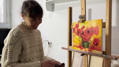 Щодня, без вихідних у майстерні: творчість херсонської художниці не змінила окупація Щодня, без вихідних у майстерні: творчість херсонської художниці не змінила окупація