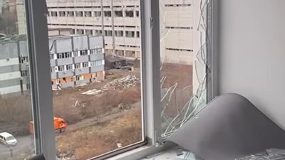 Пошкоджена квартира спортсменки з синхронного плавання Марти Фєдіної 