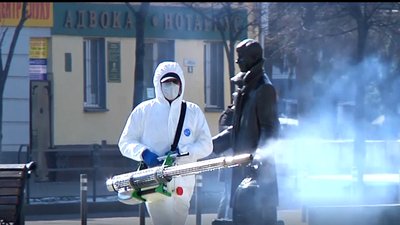 У Житомирі не використовують для дезінфекції вулиць аерозольні генератори