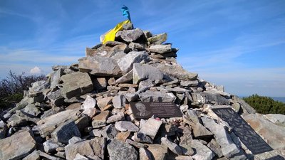 На Прикарпатті промаркували маршрут на гору Грофа На Прикарпатті промаркували маршрут на гору Грофа