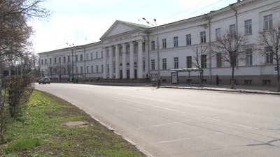 Зупинка "Будинок зв'язку" у Полтаві після 10:00 19 квітня Зупинка "Будинок зв'язку" у Полтаві після 10:00 19 квітня