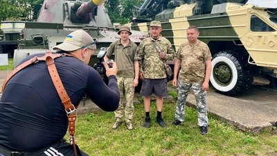 Фотопроєкт від «Хаб-ветеран», День прапора, День Незалежності, ветерани Луцьк Волинь