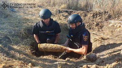 На Одещині знищили понад 30 боєприпасів часів Другої світової