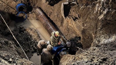 Ремонтні роботи на водогоні