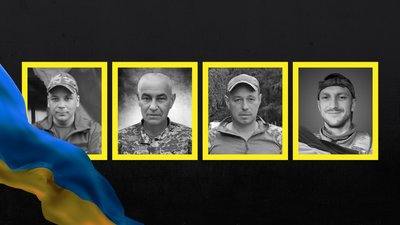 Прощання з бійцями на Чернігівщині 14 листопада 2025 року