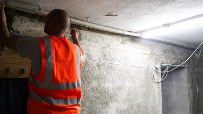 У Миколаєві триває облаштування укриттів у закладах освіти У Миколаєві триває облаштування укриттів у закладах освіти