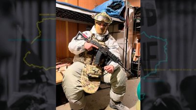 Боєць НГУ, командир відділення БпЛА Роман Боєць НГУ, командир відділення БпЛА Роман