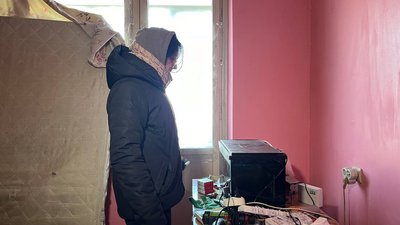Олена Тимчук у квартирі, 10 січня 2024. Олена Тимчук у квартирі, 10 січня 2024.
