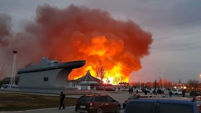 На Одещині зайнявся очерет: вогонь охопив 2 гектари На Одещині зайнявся очерет: вогонь охопив 2 гектари