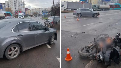 Івано-Франківськ, ДТП, мотоцикліст, поліція