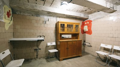В Одесі в парку Шевченка оновили укриття В Одесі в парку Шевченка оновили укриття