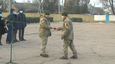 Запоріжці привітали бійців ЗСУ з прийдешнім святом