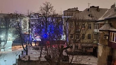 В центрі Тернополя сталась пожежа