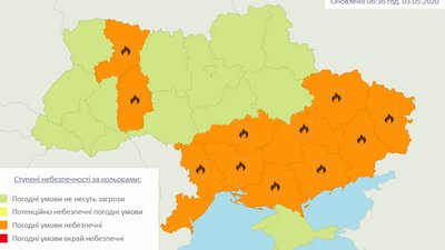 Синоптики обіцяють короткочасні дощі, місцями грози Синоптики обіцяють короткочасні дощі, місцями грози