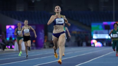 Українська бігунка Наталія Кобзар на чемпіонаті світу-2025 з параатлетики
