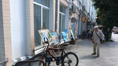 До Житомира завітали учасники V Міжнародного мистецького пленеру "Кращий художник" До Житомира завітали учасники V Міжнародного мистецького пленеру "Кращий художник"