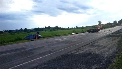 Потрійна ДТП на Рівненщині: загинув водій, травмовані жінка й діти Потрійна ДТП на Рівненщині: загинув водій, травмовані жінка й діти