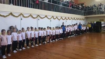 Змагання зі спортивної аеробіки серед дітей відбулися у Сумах Змагання зі спортивної аеробіки серед дітей відбулися у Сумах