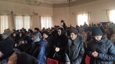Вшанування загиблих військових у Збаражі Вшанування загиблих військових у Збаражі