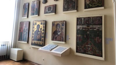 Три ікони Музею Андрея Шептицького у Львові мають стали доступними для незрячих Три ікони Музею Андрея Шептицького у Львові мають стали доступними для незрячих