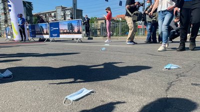 У Харкові розпочався напівмарафон: як відбувається забіг в умовах карантину