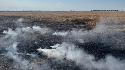 Пожежі внаслідок обстрілів у Запорізькій області: 2 липня 2023