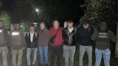 На Закарпатті затримали 7 чоловіків, які намагалися перетнути кордон