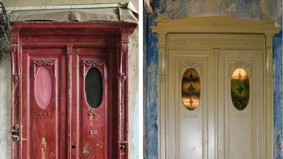 В Одесі відреставрували історичні двері в будинку-пам’ятці архітектури