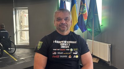 Займався спортом, щоби підготуватися до протезування: ветеран заради тренувань переїхав з родиною з Тернополя до Харкова