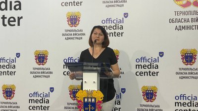 Директорка департаменту соцзахисту населення Тернопільської ОВА Оксана Смолій Директорка департаменту соцзахисту населення Тернопільської ОВА Оксана Смолій