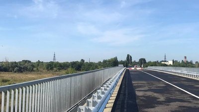 На Харківщині відновили рух мостом, який ремонтували майже рік
