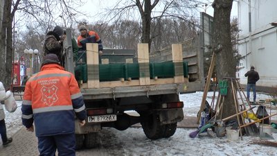 Секції огорожі в причепі Секції огорожі в причепі