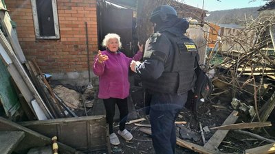 Наслідки удару російського дрона у Холодногірському районі Харкова, 29 березня 2026 року