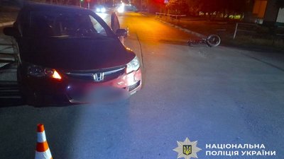 У Полтаві 5 вересня сталася ДТП: травмовано велосипедиста