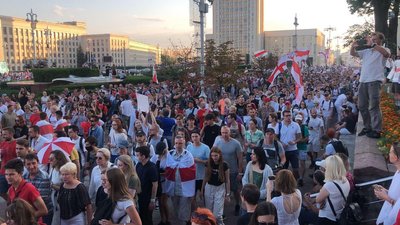 У Мінську відпустили ще одного затриманого під час протестів українця