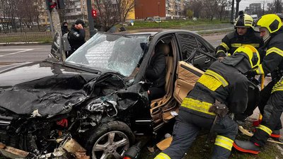 ДТП з травмованими, перетин вулиць Калинова і Янтарна, Дніпро