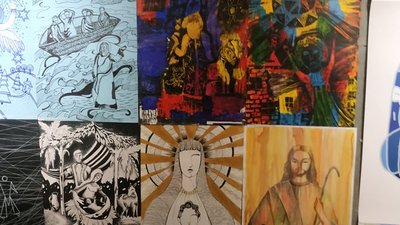 Як в Івано-Франківську діти бачать війну через виставку "Для Бога я створю найкраще" Як в Івано-Франківську діти бачать війну через виставку "Для Бога я створю найкраще"