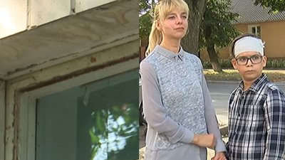 “Діставали уламки з рук та голови”. У сумській школі на дітей впала віконна фрамуга